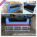 Twin Head Roll to Roll Laser Cutting Machine Syngood 1300X2500mm 1500x3000mm 1800x1200mm 1800x3000mm